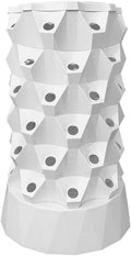Hydroponic Tower, 14-Layer Hydroponics Growing System Kit with 70 Slots, Vertical Garden System with 20L Water Tank and Pump for Indoor Outdoor Home, Balcony & Patio (48 Slots)