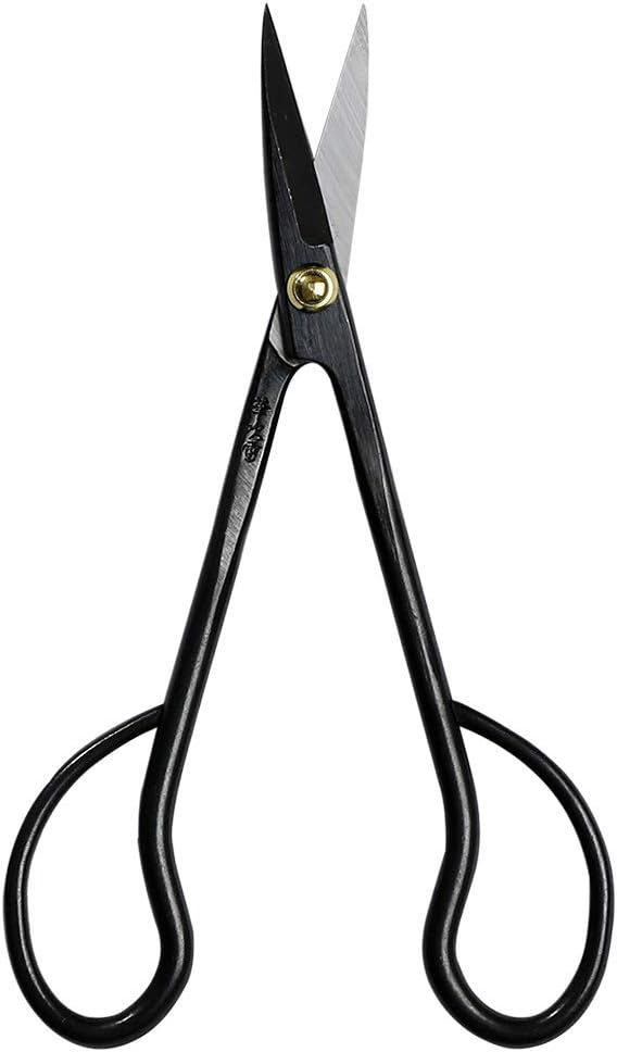 Wazakura Japanese Bonsai Trimming Care Kit Made in Japan, Satsuki Bonsai Scissors 7inch(180mm) + Sap Rust Eraser Gift Box Set