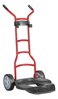 Rubbermaid Commercial Products Brute Construction and Landscape Dolly, 250-Pound Capacity, Red, Heavy Duty Dolly with Wheels
