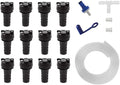 K1200B-GLFBCTB Universal 12-Cell Watering System with VB-TBU Valves, Compatible with Lead-Acid Batteries, Automatic Battery Maintenance Solution