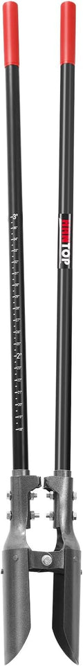 Post Hole Digger Heavy Duty Manual Hole Digger with Scale Mark for Digging,58 inches