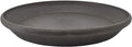 PSW Pot Collection AP25DC 10-inch Plastic/Stone/Wood Composite Plant Saucer Drip Tray – No Drainage Hole (Drillable), Indoor/Outer Water Tray, Dark Charcoal