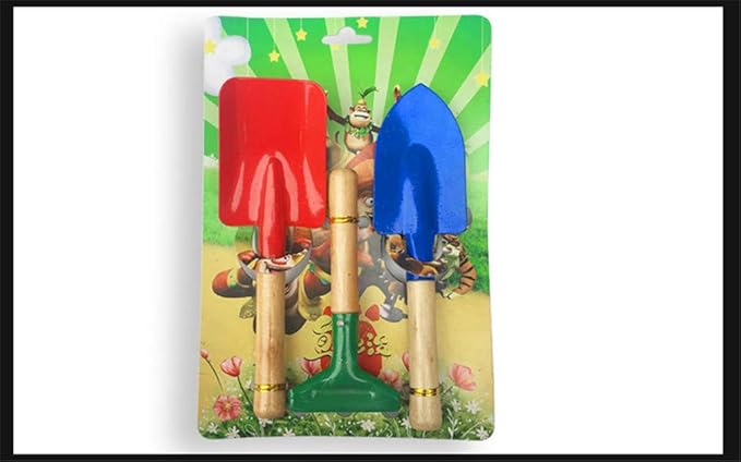 3PCS Mini Garden Tools Sets Durable Gardening Hand Tool Ergonomic & Rust Resistant for Women Kid Men Gardener