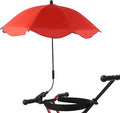 Chair Umbrella with Clamp Portable Adjustable Angle Sun Shade UPF 50+ for Beach Patio Strollers and Folding Chairs Polyester Rubber