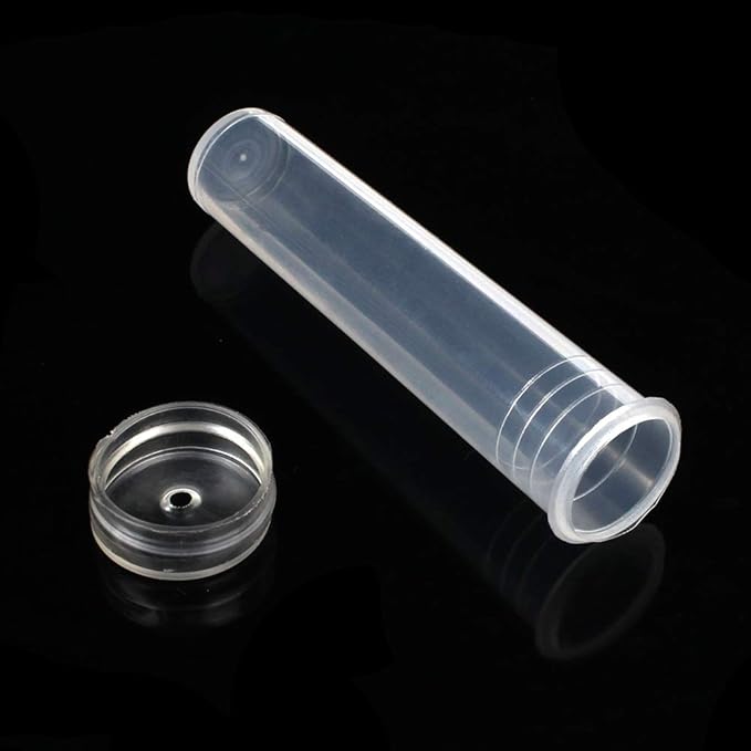 10Pcs 10ML Floral Tubes, Flower Water Tubes for Milkweed Stem Cuttings Arrangements (10Pcs 10Ml)