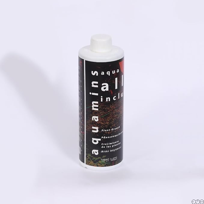 Aquarium Plant Fertiliser & Ammonia Remover – All-in-One Mineral Supplement for Aquatic Plants, Freshwater & Saltwater Tanks – Enhances Growth, Colour (All Included 500ml/17fl oz)