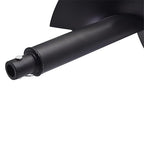 10-in Earth Auger Drill Bit, Garden Plant Flower Auger Rapid Planter Compatible Gas Powered Post Fence Hole Digger with 3/4 Shaft