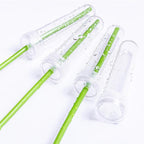 100 Set Floral Water Tubes with Single Rose Sleeve Flower Bouquet Bags Plastic Floral Vials Stem Water Tube Small Rose Water Holder Flower Wrapping Bags Rose Water Holder Florist Supplies