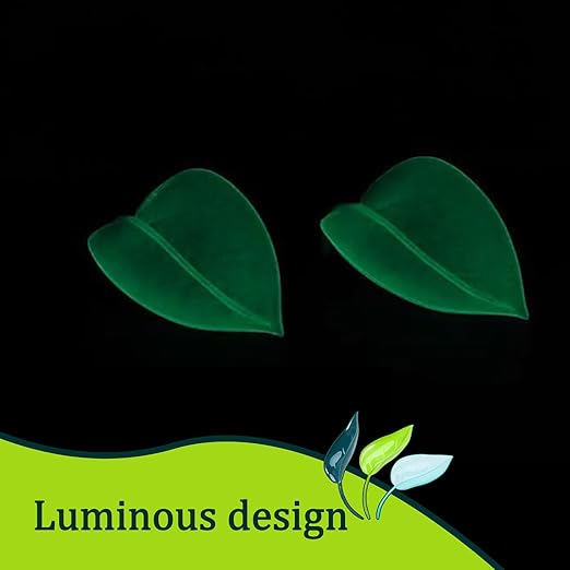 3 Pcs Leaf Plant Watering Funnel, Insert Leaf-Shaped Plant Water Funnel, Indoor & Outdoor Flower Plant Watering Devices Leaf for Houseplant Irrigation Drip (3 Colors) (3)