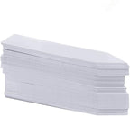 KINGLAKE Large Plant Labels,Plastic Plant Tags 7.8 Inch,100 Pcs Nursery Garden Labels Plants Markers for Outdoor Garden Waterproof,Plants Name Tags White with Marking Pen