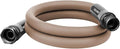 Flexzilla Colors Lead-In Garden Hose 5/8in. x 5ft., Lightweight All-Weather Water Hose, Durable and Flexible, Leak-Free Connections, Brown Mulch