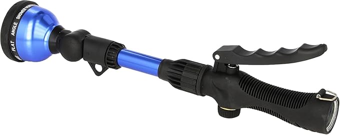 14" Front Trigger 10 Pattern Water Hose Spray Wand, Watering Sprayer 3-Pack