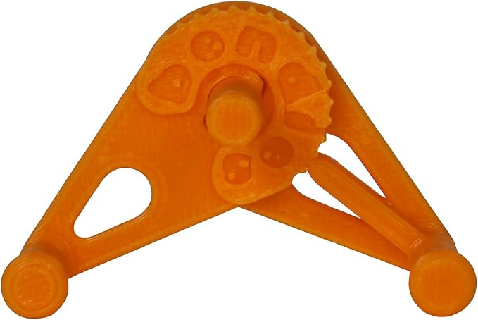 Bendies LST Plant Training Clips 15 Pack Orange - v2.0 Adjustable Low Stress Support Clips for Stem Bending, Grow Tent, Plant Ties & Gardening Accessories