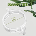 200Pcs Secured Plastic Plant Clips, New Combinable Plant Support Clips, Plant Clips for Climbing Plants, Tomato Grape Vine Vegetables Fixing Clips, Plant Clips for Trellis & Peony Cages