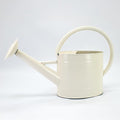 1.3 Gal Watering Can, Matte Cream White Finish, Galvanized, Metal Watering Can, Perfect Plant Water Can for Plants Indoor & Outdoor