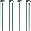 36 Inch Plant Stakes Tall, Three Sizes(12 or 24 or 36 Inch) Plant Support Stakes for Outdoor or Indoor,Garden Plant Stakes for Flowers Amaryllis Tomato Lily Peony Rose Flower Narcissus (4 Set)