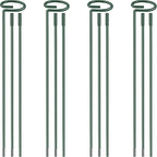 36 Inch Plant Stakes Tall, Three Sizes(12 or 24 or 36 Inch) Plant Support Stakes for Outdoor or Indoor,Garden Plant Stakes for Flowers Amaryllis Tomato Lily Peony Rose Flower Narcissus (4 Set) (8)