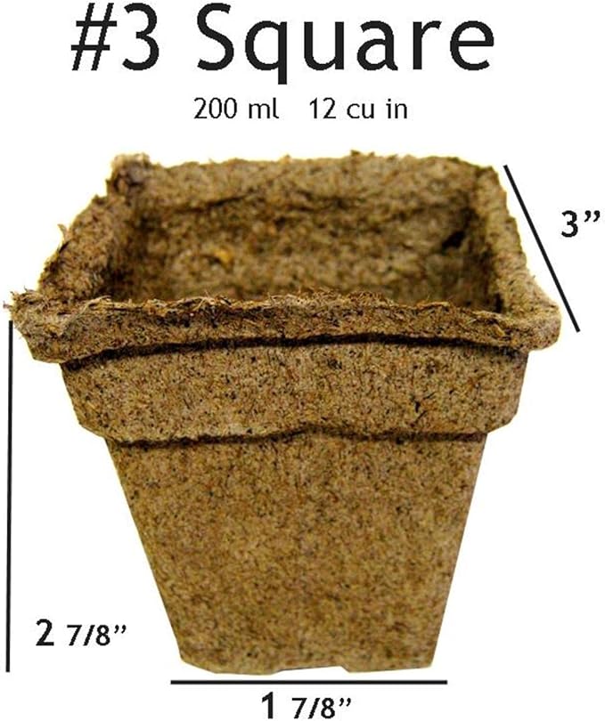 CP3-12 3-Inch CowPots, 12-Pack