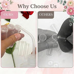 100 pcs Floral Water Tubes with 500ml Watering Can