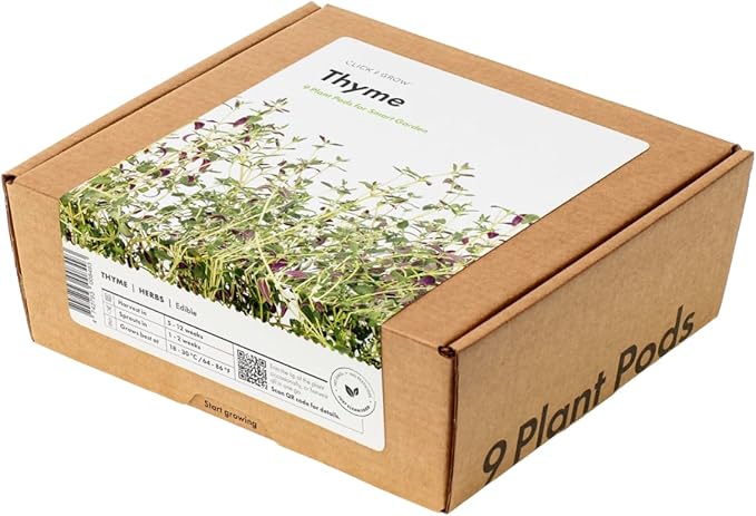 Click and Grow Smart Garden Thyme Plant Pods, 9-Pack