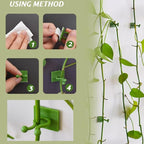 GXXMEI 120PCS Plant Climbing Wall Fixture Invisible Clips & Holder for Pothos