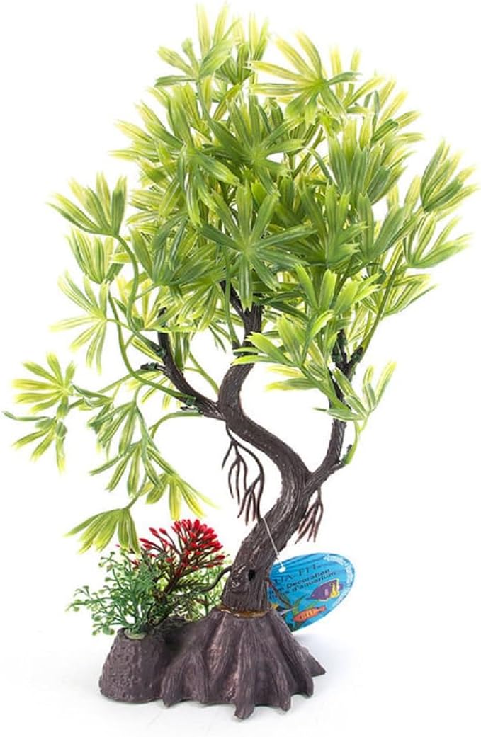 Penn-Plax BST12 11-12 in. Bonsai Plant Green