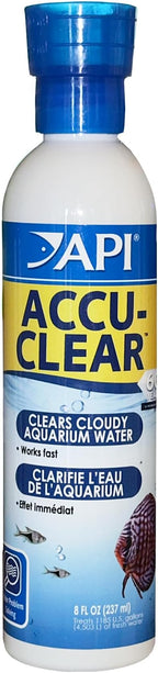 API ACCU-CLEAR Freshwater Aquarium Water Clarifier 8-Ounce Bottle
