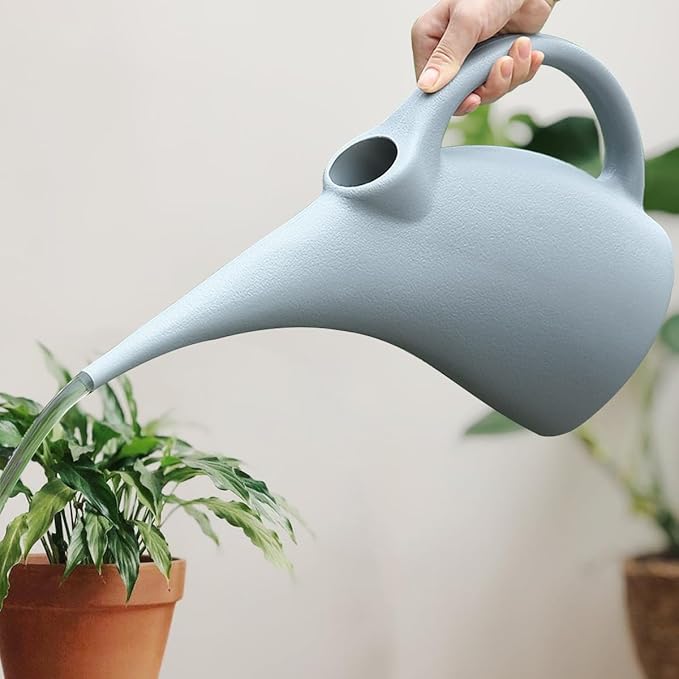 Plant Indoor and Outdoor Watering Can - 1/2 Gallon - Grey