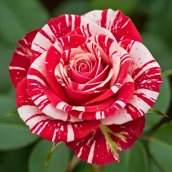 Red White Rose Live Plant, Can Grow As Rose Bushes Shrubs, Fragrant Ready to Plant, Starter Size, 5 to 10 Inc Tall, Dormant in Winter
