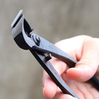 Wazakura 4PCS Bonsai Essential Tool Kit MADE IN JAPAN, Yasugi Steel Satsuki Bonsai Scissors + Concave Branch Cutter 8in (200mm) + Stainless Tweezers + Sap Eraser Set