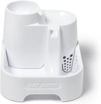 Cat Mate Multi-Level Pet Water Fountain (335) - BPA and BHT Free 3-Stage Filter, for Cats & Small Dogs, Quiet and Hygienic Drinking Fountain, 70 fl. Oz Capacity