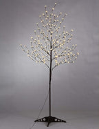 Lightshare 6.5FT 208 LED Cherry Blossom Tree, Lighted Artificial Tree for Decoration Inside and Outside, Home Patio Wedding Festival Christmas Decor