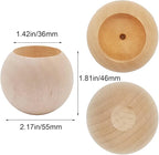 3 pcs Wood Air Plant Holder Air Plant Pots Air Plants Display Containers Table Centerpiece Succulent plants Pot for Home Office Tabletop Decor