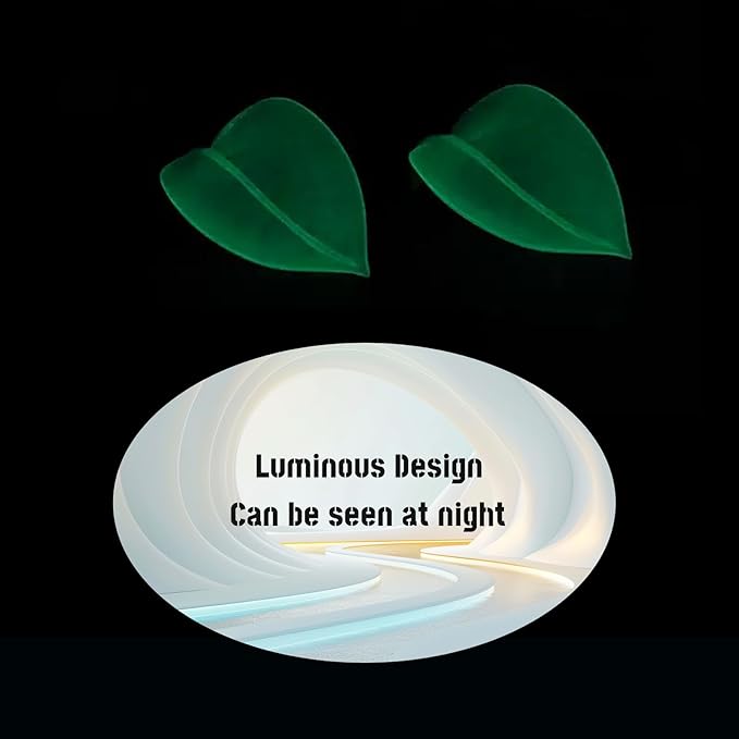 Watering Leaves for Plants,3 Color Leaf Plant Watering Devices,Creative Leaf Watering Device,Plant Pot Watering Funnel for Indoor and Outdoor Plants(9Pcs)