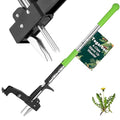 4-Claw Weed Puller Tool Stand Up Heavy Duty, 39'' Long Weeding Tool with Long Handle Stainless Steel Claws Gardening Weed Pulling Tool for Lawn and Garden