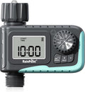 RAINPOINT Sprinkler Timer, Programmable Water Timer for Garden Hose, Outdoor Soaker Hose Timed with Rain Delay/Manual/Automatic Watering System, Digital Irrigation for Yard, Lawn, 1 Outlet