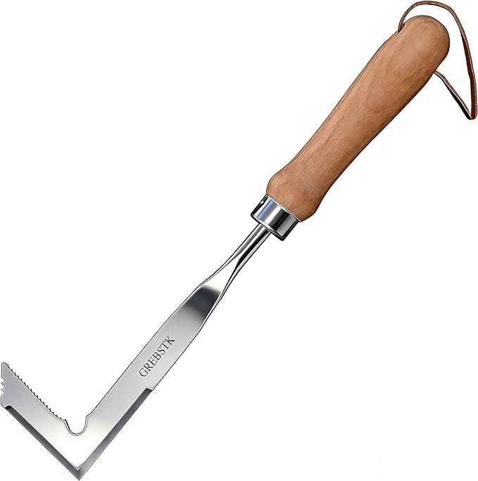 GREBSTK Crack Weeder Crevice Weeding Tool Stainless Steel Manual Weeder Gardening Tool