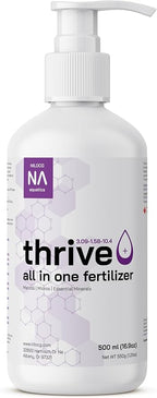 Thrive+ All in One Liquid Aquarium Plant Fertilizer – 500ml Highly Concentrated Aquatic Plant Fertilizer Solution – Nutrient-Rich Aquarium Plant Food – Convenient Usage – Effective Results