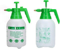 MRPAPA 2 Pack Handheld Pump Sprayer, Garden Pressure Water Spray Bottle with Adjustable Brass Nozzle for Plants (2L-Green-2PCS)