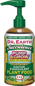 Dr. Earth Organic & Natural Pump & Grow Succulence Cactus & Succulent Plant Food 16 oz, Yellow