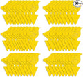 Kate's Home & Garden 60 Count Fruit Fly Traps for Indoors and House. Yellow Sticky Trap for Gnats, Mosquitos, Plants, Ants