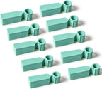 Plant Labels 200 PCS, Thick Waterproof Tree Tags, Weather Resistant Garden Markers & Nursery Tags for Indoor Outdoor Gardening, Potted Plants, Flowers, Vegetables, Trees, Greenhouse Use(Cyan)