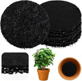 10 Pack Pot Mesh Drainage Discs, 9 Inch Thickened Drainage Hole Insert Pads, Reusable Plant Pot Bottom Mesh Mats for Indoor Outdoor Gardening to Prevent Soil Loss and Keep Root Healthy