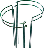 LEOBRO Plant Support Stakes, 4 PCS Plant Stakes, Plant Support, Peony Cages and Supports, Garden Stakes, Plant Stakes for Indoor Outdoor Plants, Hydrangea Support Cage, 10" W x 15.8" H