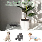 11.8In 3Pcs Grids Plant Pot, Cuttable Covers Flower Pot with 24 Stakes, Abs Plant Protectors Flower, Stoppers Digging Pets for Outdoor Indoor Plants