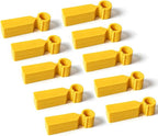 Plant Tags GVKES 200PCS, Thick Waterproof Plant Labels, Weather Resistant Tree Tags Garden Markers for Indoor Outdoor Gardening, Potted Plants, Vegetables, Greenhouse(Yellow)
