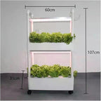 FLTRGO Hydroponic Tower Growing Sytem Hydroponics Growing System Indoor Smart Herb Vertical Garden Kit Automatic Led Grow Lights Planter for Home Kitchen Easy to Install and Operate