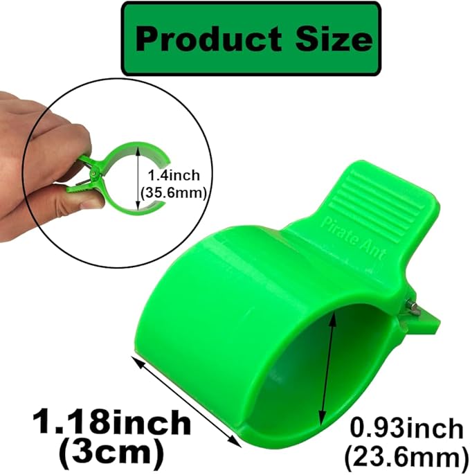 Greenhouse Clamps for3/4-1 Inch PVC Pipe, Greenhouse Hoops,Support Frame, Grow Tunnel,Plant Support Garden Stakes.For Fixing Plant Cover, Garden Plastic Sheeting, Film Row Cover, Net.