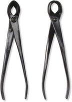 BambooMN Bonsai Tool Kit - 8" Concave Cutter & 8" Knob Cutter - 30 Sets