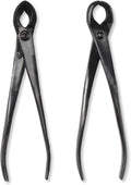 BambooMN Bonsai Tool Kit - 8" Concave Cutter & 8" Knob Cutter - 10 Sets